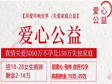 赣县捐卵助孕生子 爱心志愿者招募